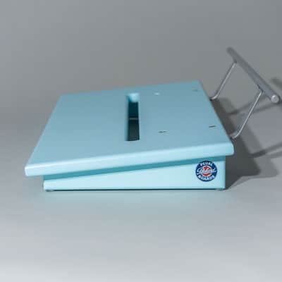 Packard Pedal Board 24" Custom Wooden Pedal Board with Gig Bag - Robins Egg Blue image 5
