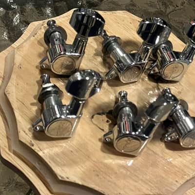 BC Rich "BC Rich" logo tuners mid to late 80s, Chrome image 9