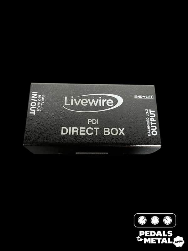 LiveWire PDI Passive Direct Box Black-x10898 | Reverb