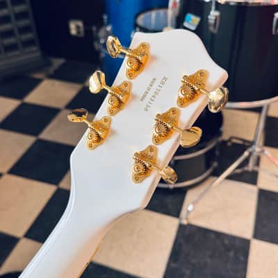 Gretsch G5420TG Electromatic Hollow Body with Bigsby, Gold Hardware 2016 - 2020 White image 6