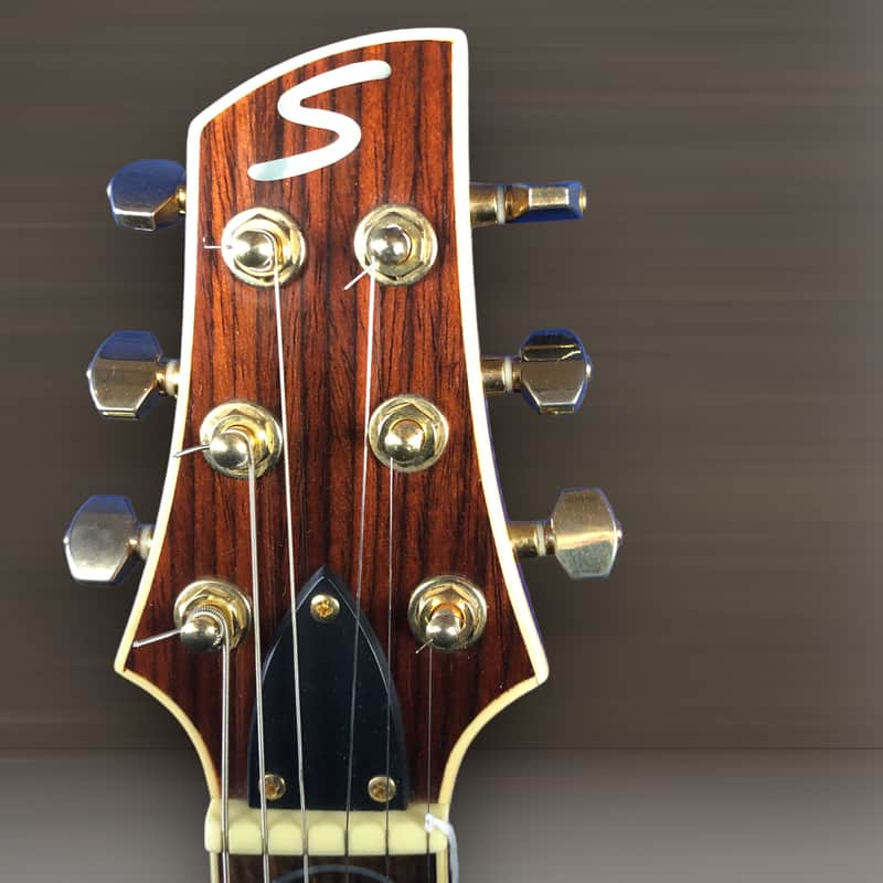 Samick SPG-650 set neck Electric Guitar with vine neck inlay | Reverb