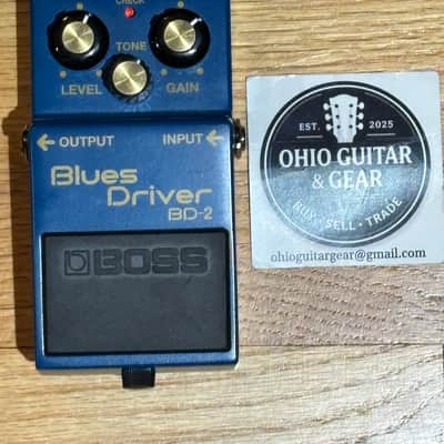 Boss BD-2 Blues Driver (Silver Label) 1995 - Present - Blue image 7