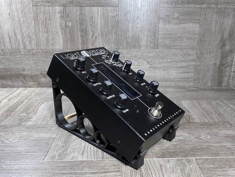 25º Stand for Gamechanger Audio Light Pedal - Effects - BLACK - by KZcraftworks - USA image 1