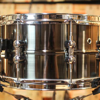 Sonor 13x7 Kompressor Black Nickel over Brass Snare Drum image 2