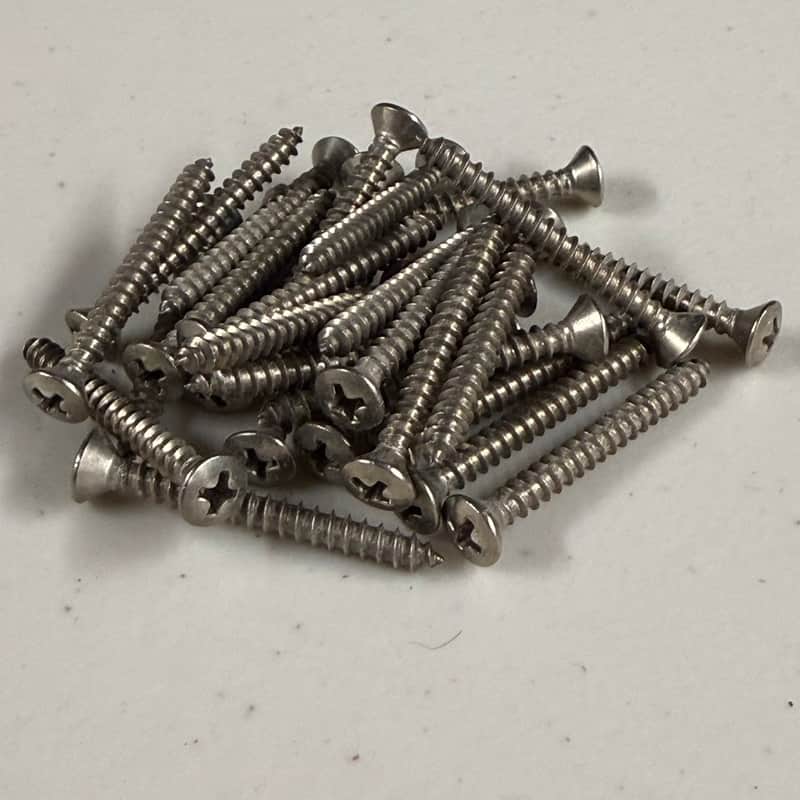 Fender Bassman or Bandmaster Back Screw Set (28) 1960's (M-542) image 1