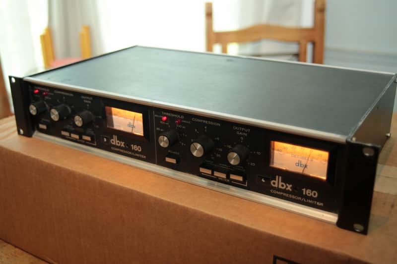 dbx 160 VU Compressor / Limiter Pair 1970s image 1