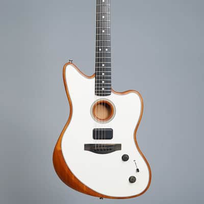 Fender American Acoustasonic Jazzmaster 2021 - Arctic White image 7