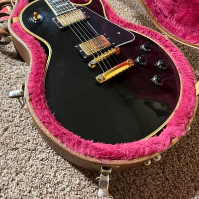 Gibson 2001 Custom Shop Historic Collection 2-Pickup '57 Les Paul Custom Black Beauty Reissue - Ebony image 10
