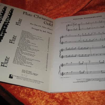 Columbia Publications Christmas Gold Flute and Piano 2 Book Set 65 Pages Vintage from 1975 image 5