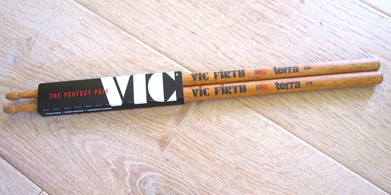 Vic Firth Terra 5B Drum Sticks - NOS image 1