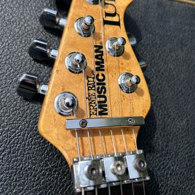 Ernie Ball Music Man Luke 1 1996 - Pearl Blue image 8