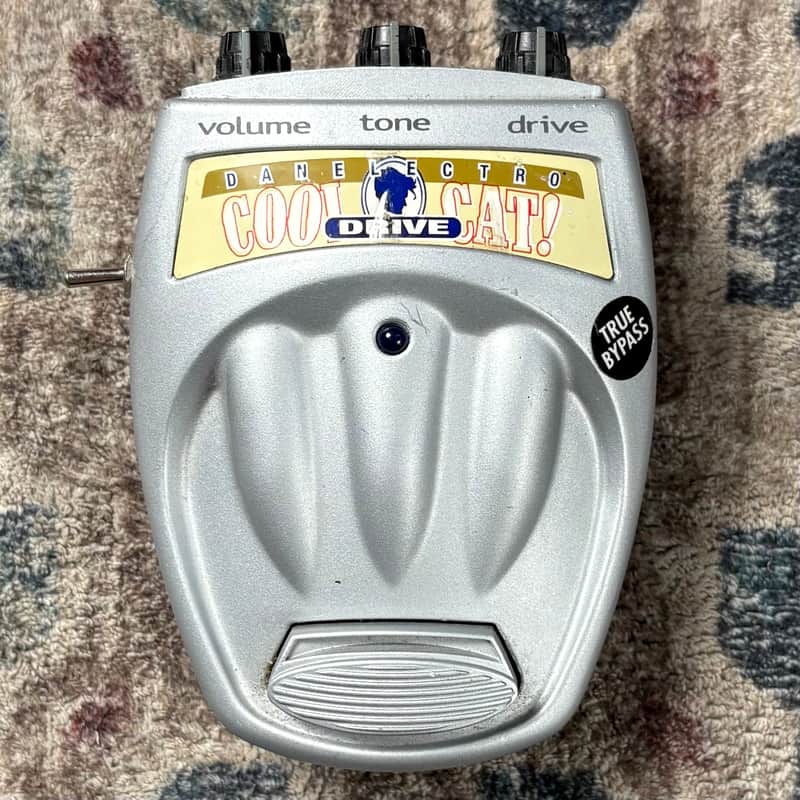 Danelectro Cool Cat Drive V1 Overdrive Distortion Guitar Effect Pedal! image 1