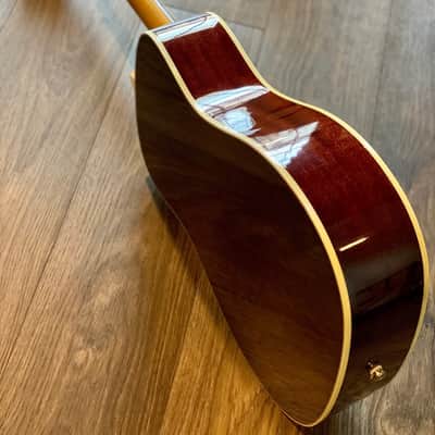 Fender Alkaline Trio Malibu Mahogany in Natural image 2