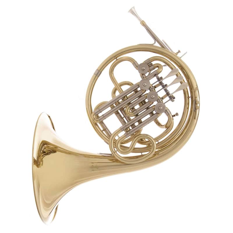 John Packer JP163 Key of Bb/F Compensating French Horn w/Lightweight, Mouthpiece & Valve Oil image 1