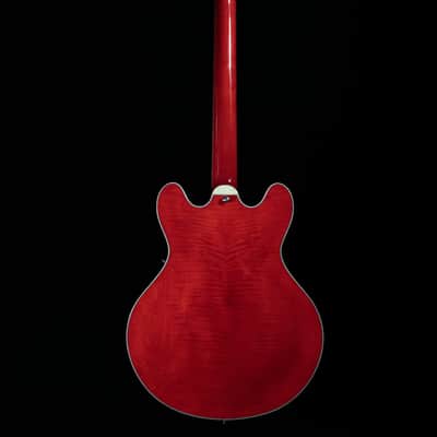 Eastman T486B-RD Thinline, Maple, Seymour Duncan Pickups, Bigsby, Red Finish - NEW image 5