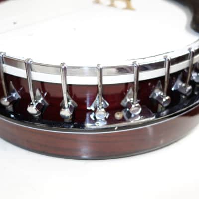 Kay Banjo 4 string w/Eagle Engraved image 5