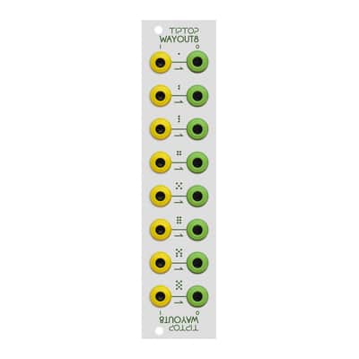 Tiptop Audio Wayout8 Patchbay - White image 1