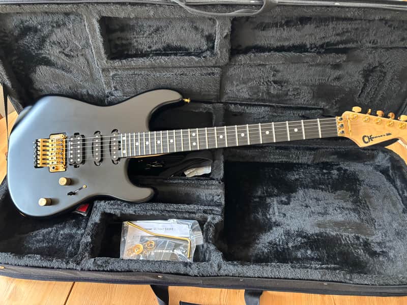 Charvel MJ San Dimas Style 1 HSS FR E 2023 - Satin Black image 1