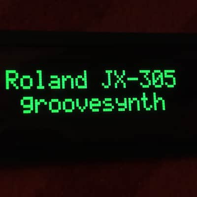 Green oled display for Roland Jx 305