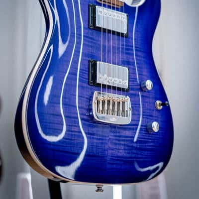 G&L Tribute ASAT Deluxe Blueburst RW image 2