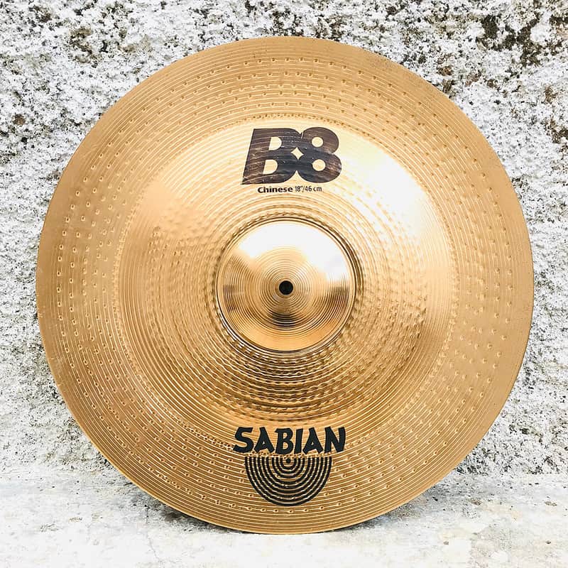 Sabian 18" B8 Chinese Cymbal (1990 - 2010) image 1