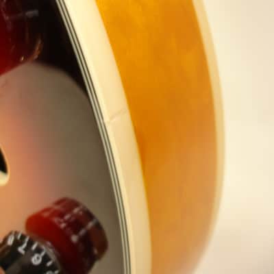 D'Angelico DAPDCVSBCSCB9EX Premier DC Boardwalk (P90s) Semi-Hollow Electric Guitar, Vintage Sunburst (Guitar Center Exclusive) image 7