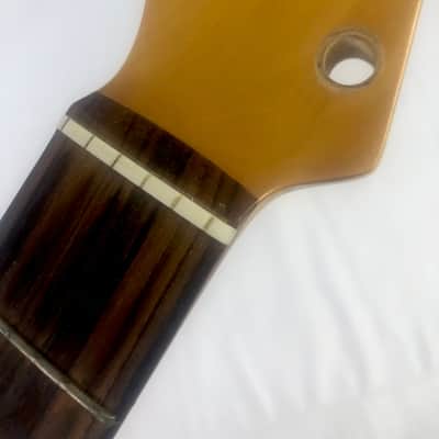 Lefty Vintage 1986 Fender MIJ Japan ST-362 Strat Squier Maple Dark Rosewood Neck Pencil Dated 7-1-86 image 3