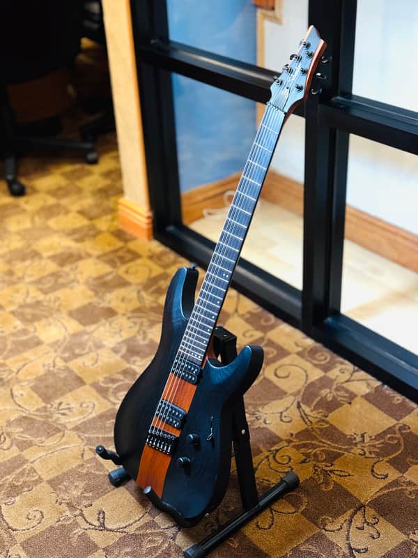 Schecter Rob Scallon Signature C-7 Multiscale 2022 - Present Satin Dark Roast image 1