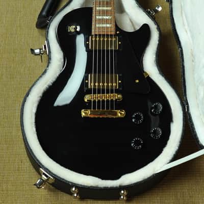 Gibson Les Paul Studio 2012 - Ebony Black with Gold Hardware image 2