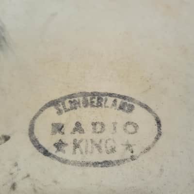 Slingerland Radio King 16" Calf Skin Floor Tom Drum Head Vintage 50s Batter/Reso image 2