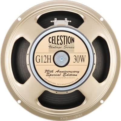 Celestion G12H ANNIVERSARY 12" 8ohm 30W Ceramic Magnet Guitar Speaker 100dB 85Hz T4533 image 2