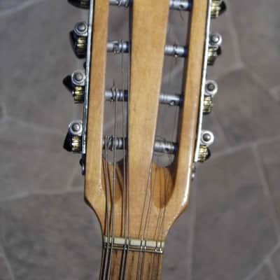 fine vintage solid 8string teardrop MANDOLIN DREIMA Markneukirchen Germany 1950s image 4