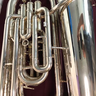 Yamaha YEB 381 Silver Professional Eb Tuba! Gorgeous! Plays Fantastic!😎🔥 image 1