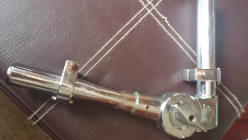 VINTAGE Pearl SHORT Tom Mount Arm DRUM PART 80s MEMORY LOCKS All Original image 1