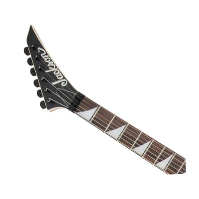 Used Jackson JS Series Rhoads JS32 - Satin Gray w/ Amaranth FB image 4