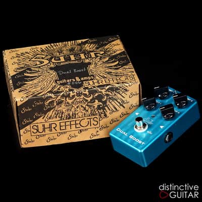 Suhr Dual Boost - Transparent Clean Boost & Buffer - Blue image 5