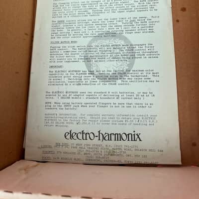 Electro-Harmonix Deluxe Electric Mistress 1979 image 5