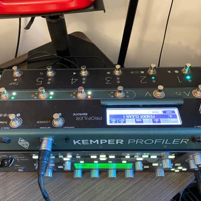 Kemper Amps Profiler Rack Modeling Guitar Amp with Remote Controller Pedal 2013 - Present - Black image 2