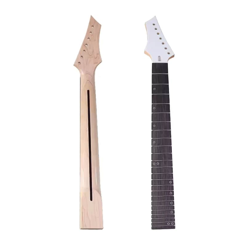 Canadian Maple 7-String Guitar Neck, 24 Fret, In-Line Headstock image 1