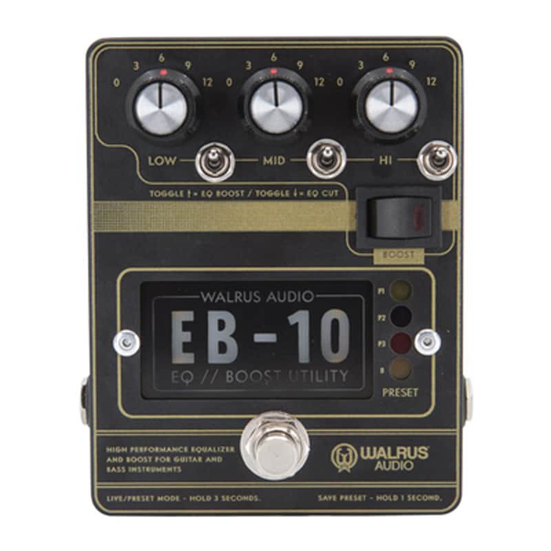 Walrus Audio EB-10 (Cream or Black) image 1