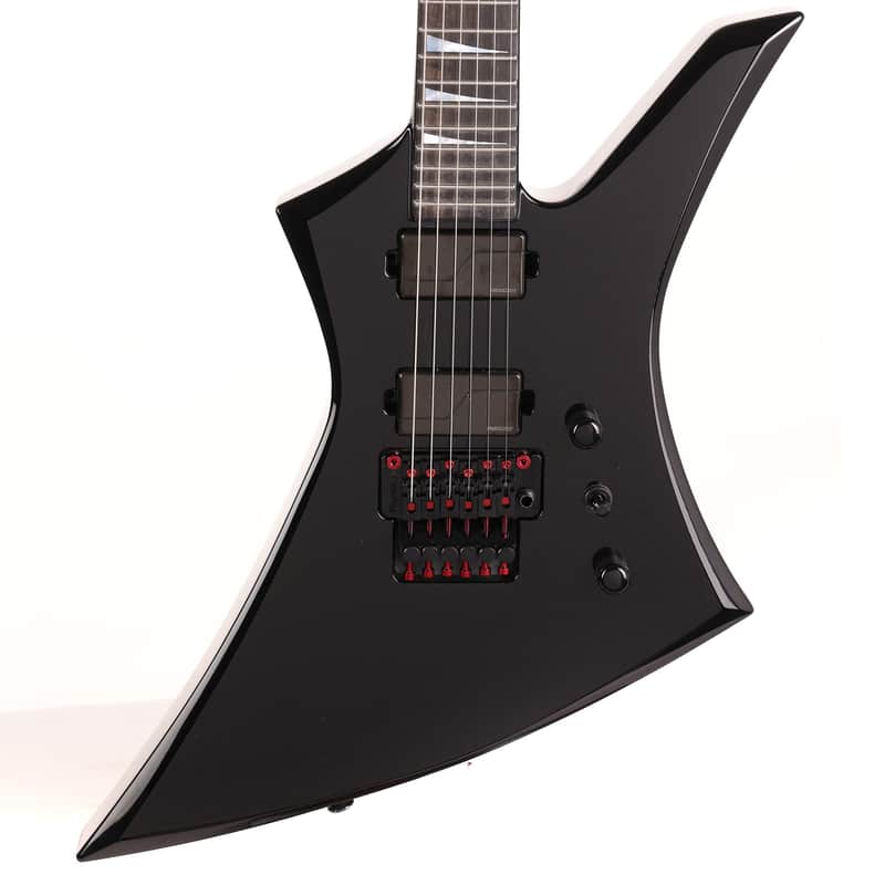 Jackson Custom Shop Kelly KE2 Black and Red image 1