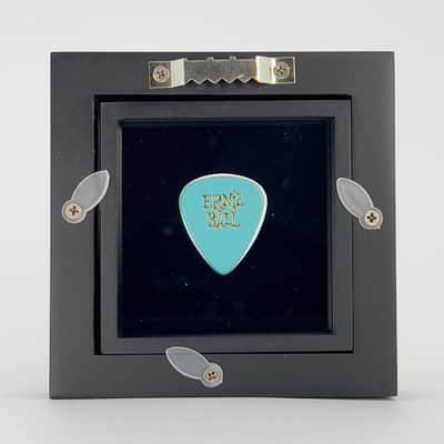 3" x 3" Double Sided Guitar Pick Display, BLACK #351 Shape Bild 9