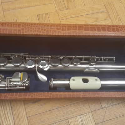 RARE Philipp Hammig Sinfonia Pre-Professional German Silver C Flute Reform Wave Headjoint Adler Wing Offset-G High G/A Trill C#/D# Foot Rollers Split-E image 1