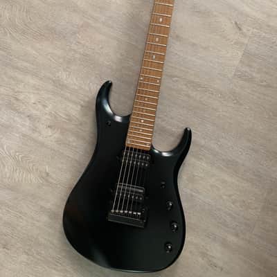 Ernie Ball Music Man Jp13 2016 Dark blue/ black & roasted maple neck image 1