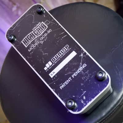 Dunlop GCB80 High Gain Volume Pedal 1990 - Present - Black image 5