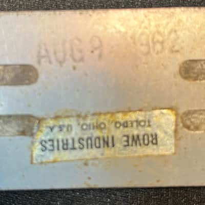 DeArmond Rowe Industries gold foil pickup 1962 image 4
