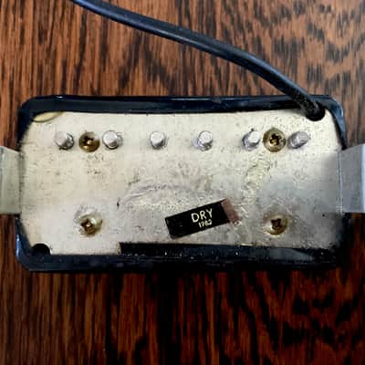 VINTAGE 1982 GRECO "DRY 1982" MODEL -  PAF HUMBUCKER CLONE - DOUBLE BLACK - MAXON MADE - GOOD CONDITION MIJ image 1