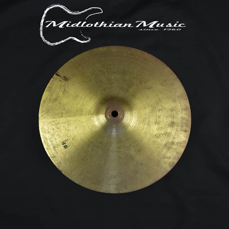 Un-Branded 13" Vintage Crash Cymbal USED image 1
