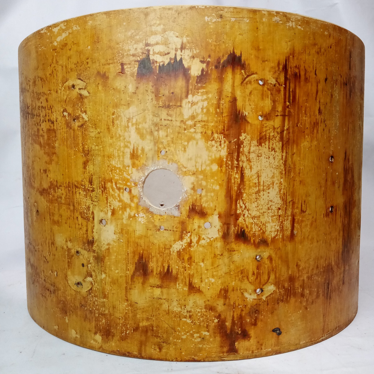 Camco 14x20" Bass Drum Shell Oaklawn,IL Jasper Natural Maple Project Aristocrat — main photograph