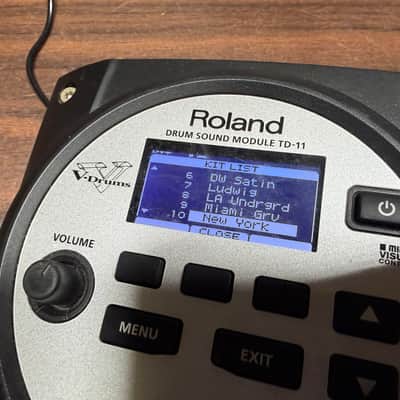 Roland TD-11 V-Drum Module w/Mount, Clamp, VEX, Wiring Harness, & Power -A1C9851 image 14